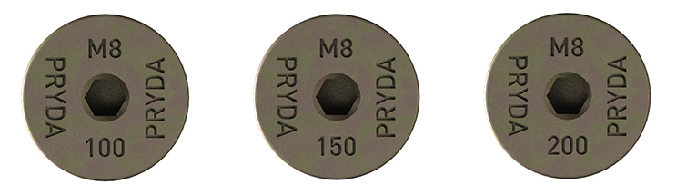 Pryda Screw Heads for Stud to Wall Plate connection