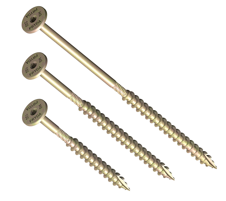 Pryda Screws for Stud to Wall Plate Connections